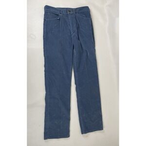 Lee Corduroy Pants Vintage Mens Size 32x32 Blue